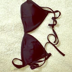Madewell Second Wave bikini top black